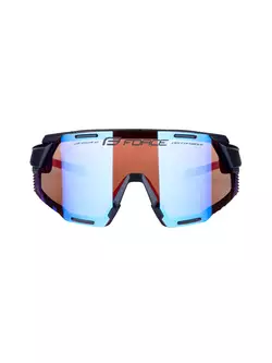 FORCE GRIP Sportbrillen, Kontrastgläser, schwarz und rosa