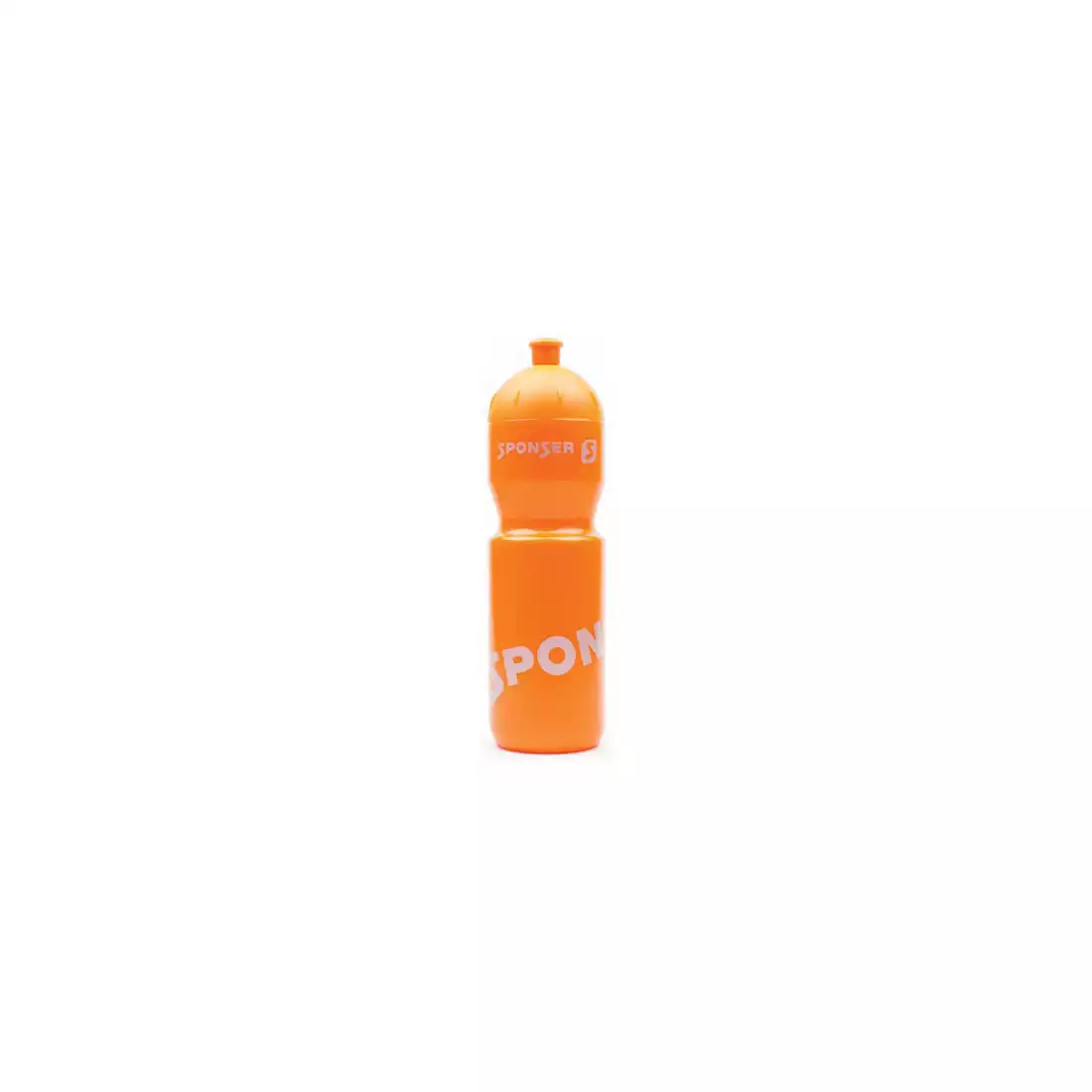 SPONSER NETTO fahrrad wasserflasche 750 ml, orange/silber
