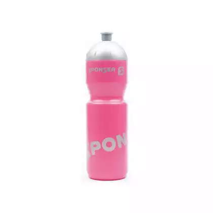 SPONSER NETTO fahrrad wasserflasche 750 ml, rosa/silber