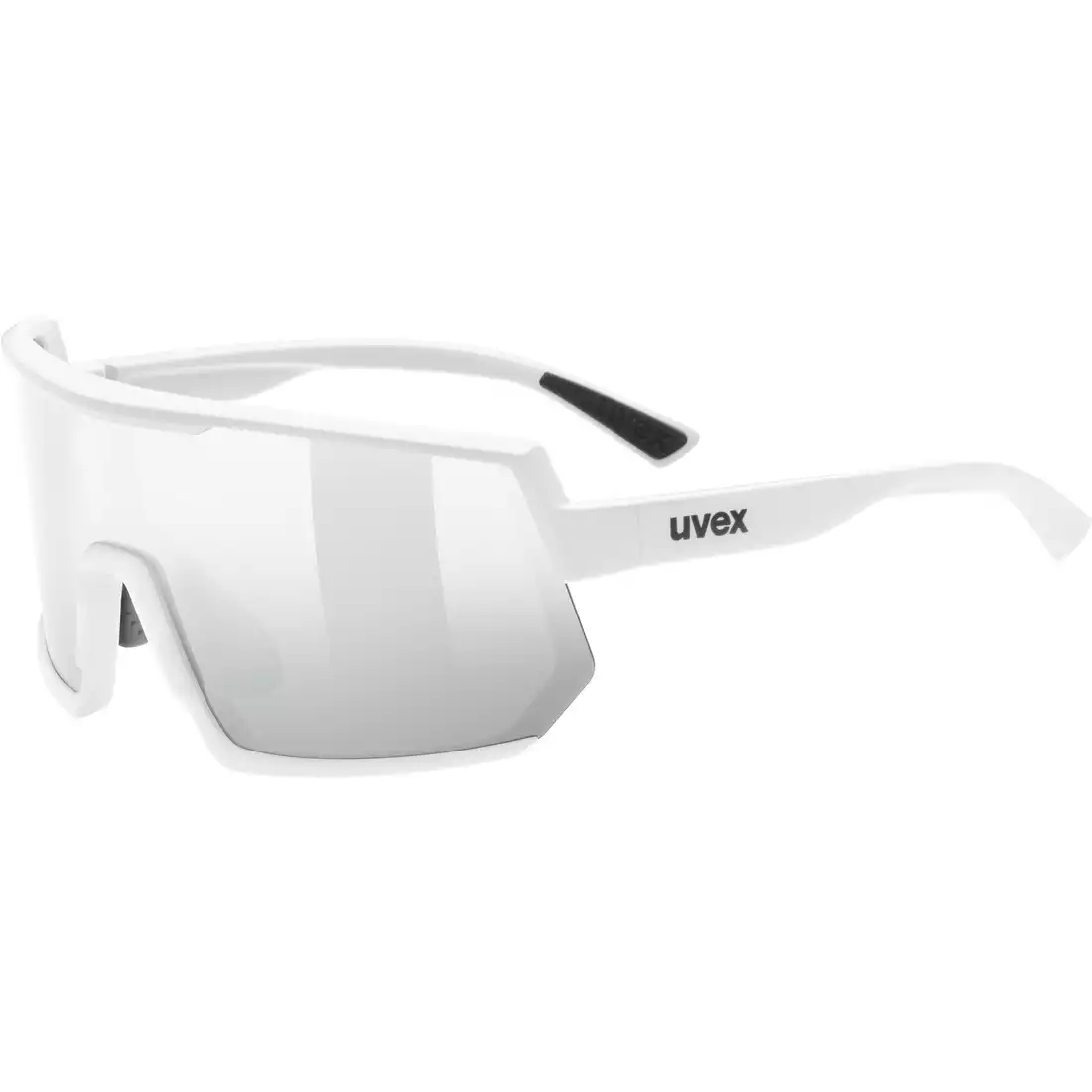 UVEX Sportbrille Sportstyle 235 mirror silver (S3), Weiß
