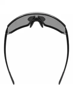 UVEX Sportbrille Sportstyle 235 mirror silver (S3), schwarz