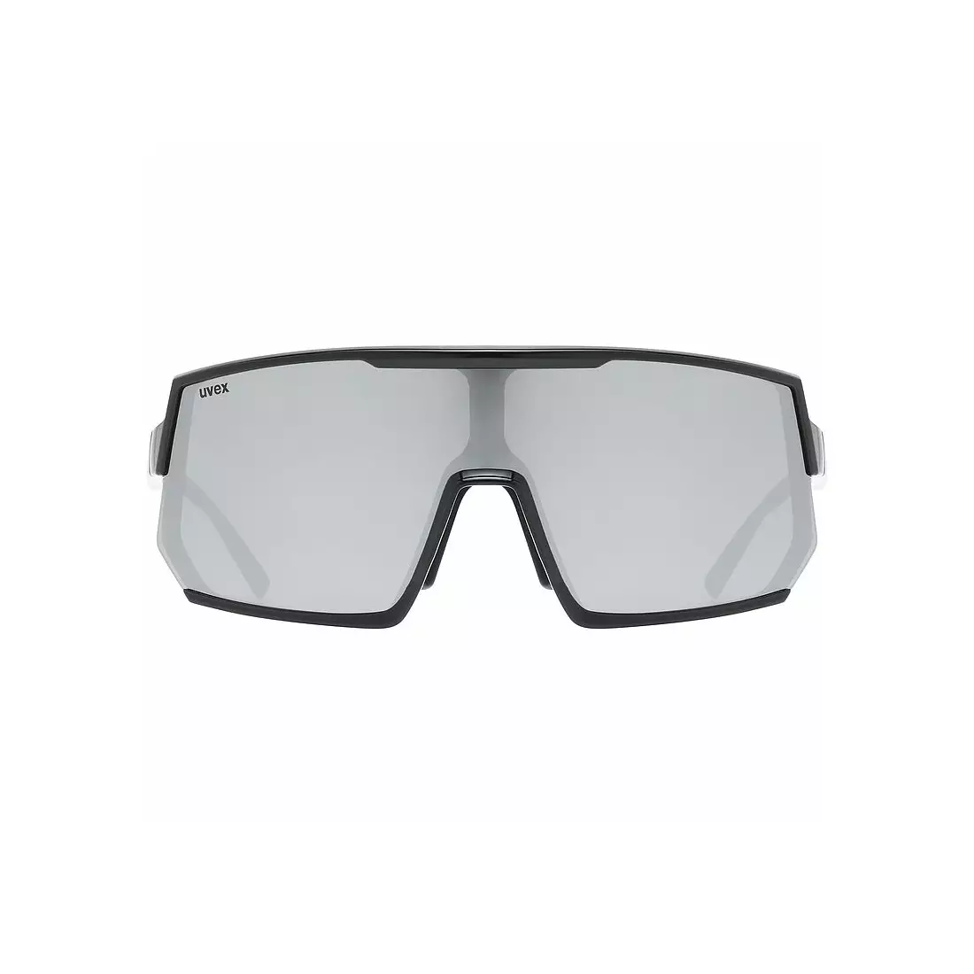 UVEX Sportbrille Sportstyle 235 mirror silver (S3), schwarz