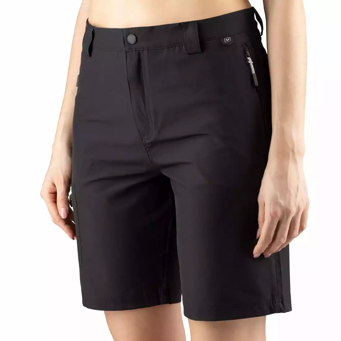 VIKING Sport shorts für Damen, Trekking-Shorts Sumatra Shorts Lady 800/24/9565/0900 schwarz