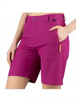 VIKING Sport shorts für Damen, Trekking-Shorts Sumatra Shorts Lady 800/24/9565/4600 Violett