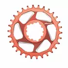 FUNN SOLO DX NARROW-WIDE BOOST 30T rotes Ritzel für Fahrradkurbel