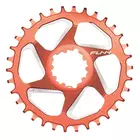 FUNN SOLO DX NARROW-WIDE BOOST 34T rotes Ritzel für Fahrradkurbel