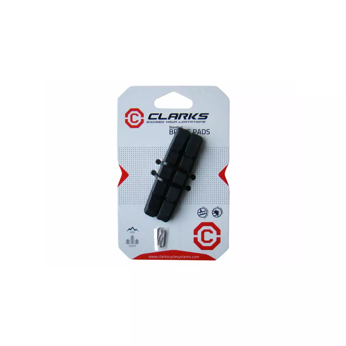 CLARKS CP501 Bremsbeläge für Bremsen MTB V-Brake