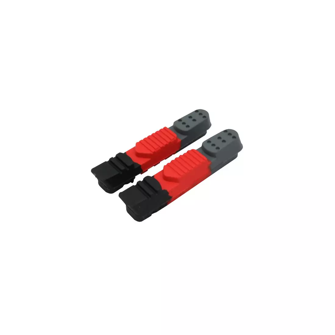CLARKS CPS220 Bremsbeläge für Bremsen Shimano/Sram/Tektro, schwarz-rot-grau