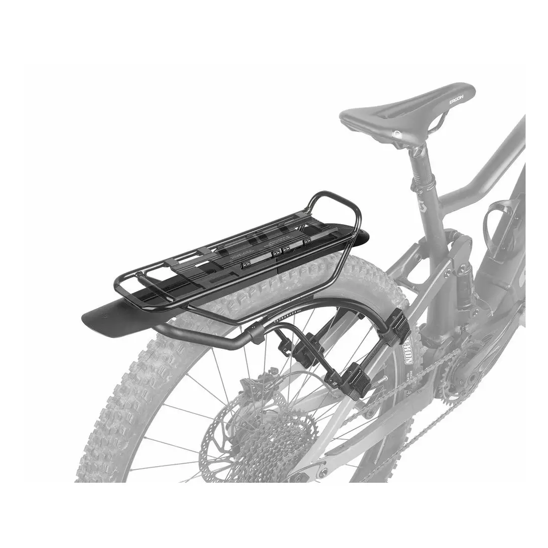 TOPEAK TETRARACK FENDER M2 Fahrrad Schutzblech für den Kofferraum TeraRack M2 i M2L