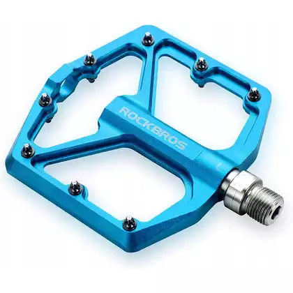 ROCKBROS K203-BL Plattformradpedale, Aluminium, blau