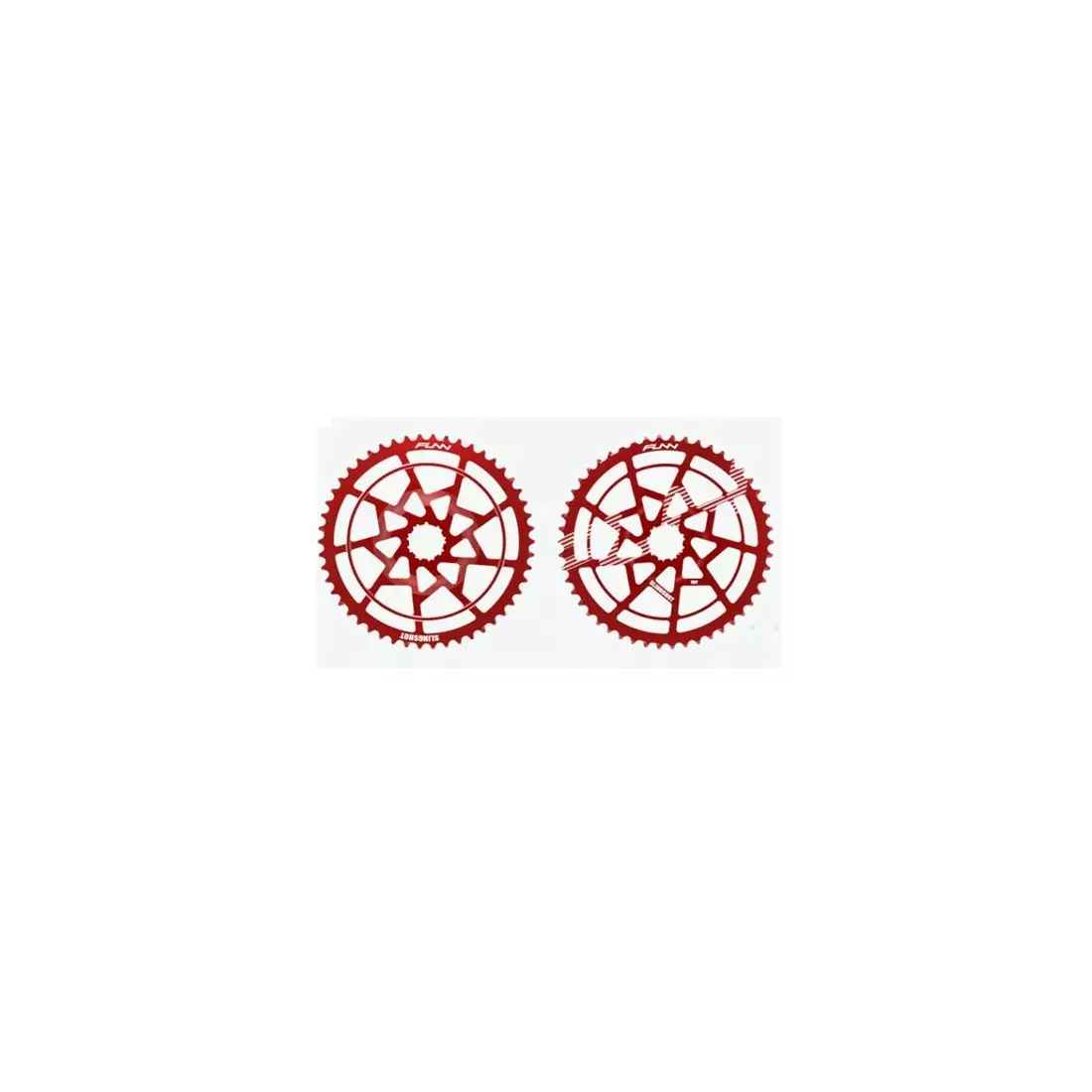 FUNN Kassettenverlängerung Shimano Megarange 50T, rot