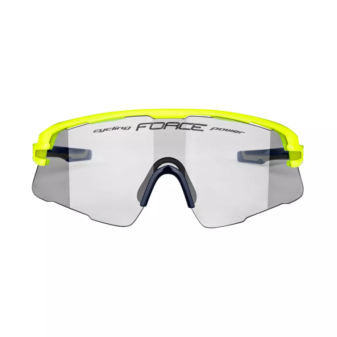 FORCE AMBIENT Selbsttönende Sportbrille, fluo-schwarz