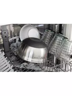 BRABANTIA Küchenschüssel mit Messbecher 1.6L, rostfreier Stahl