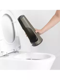 BRABANTIA toilettenbürste, freistehend, grau