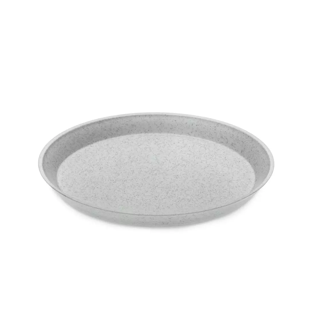 Koziol Connect ein Teller, organic grey