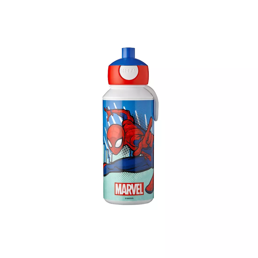MEPAL CAMPUS POP UP Trinkflasche für Kinder 400 ml Spiderman