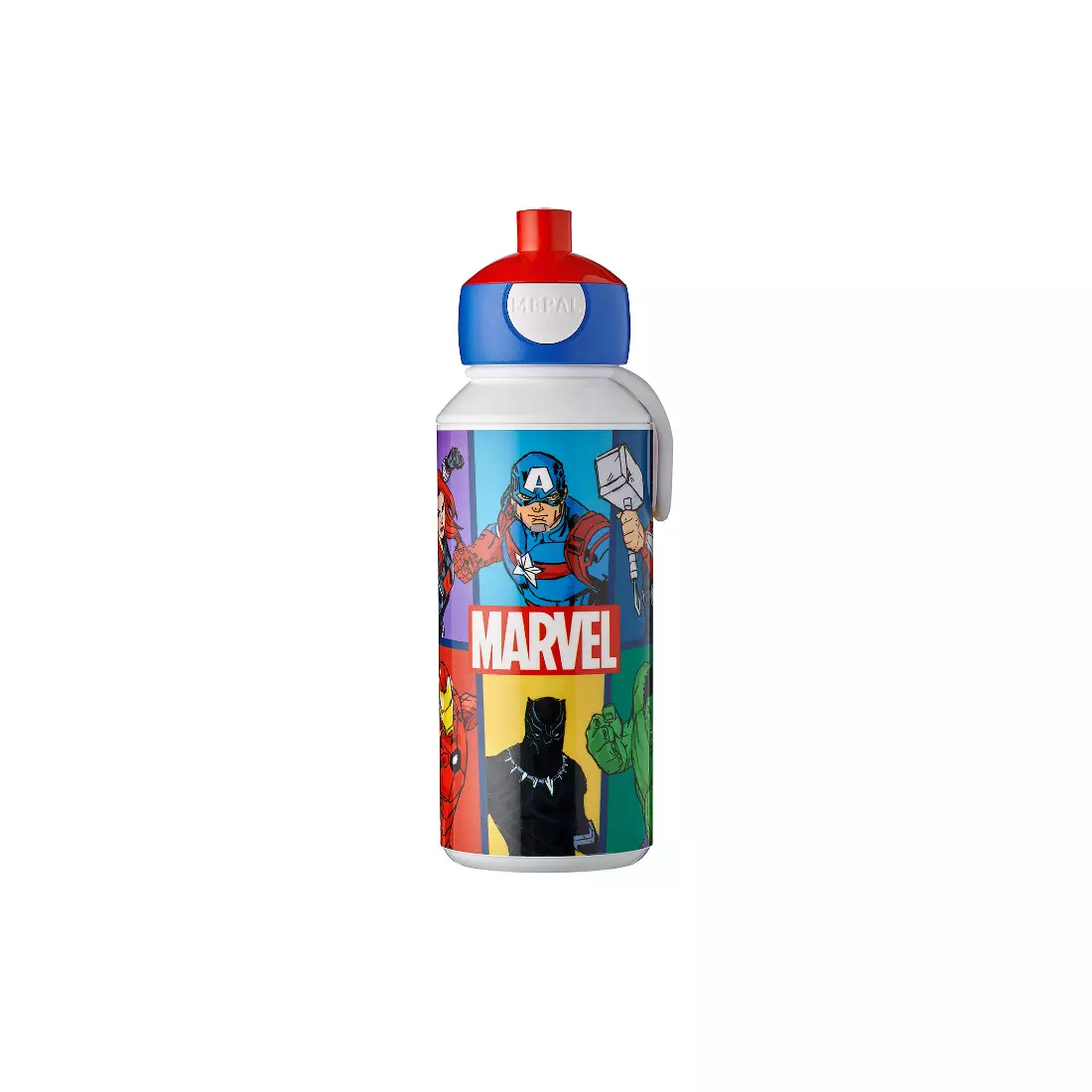 MEPAL CAMPUS POP UP Trinkflasche für Kinder 400ml Avengers