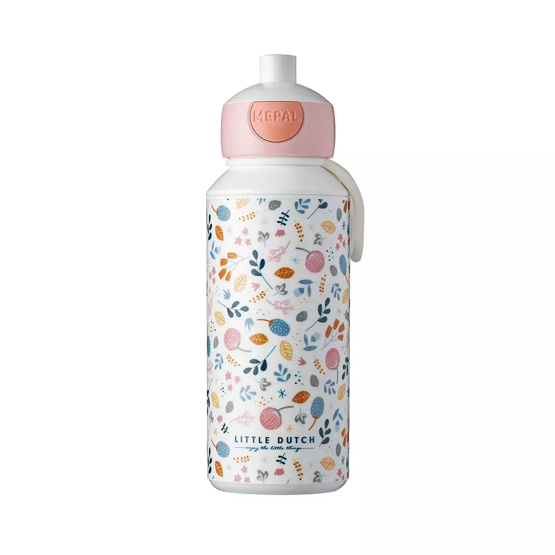 MEPAL CAMPUS POP UP Trinkflasche für Kinder 400ml Blumenmuster