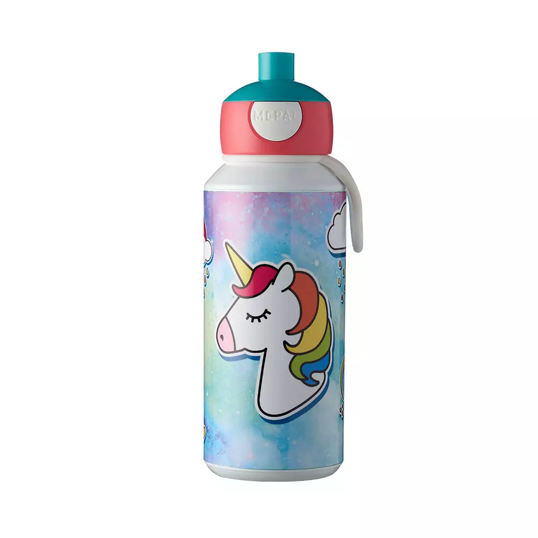 MEPAL CAMPUS POP UP Trinkflasche für Kinder 400ml Unicorn