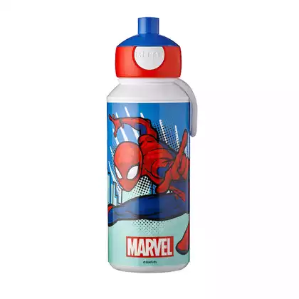 MEPAL CAMPUS POP UP Trinkflasche für Kinder 400 ml Spiderman