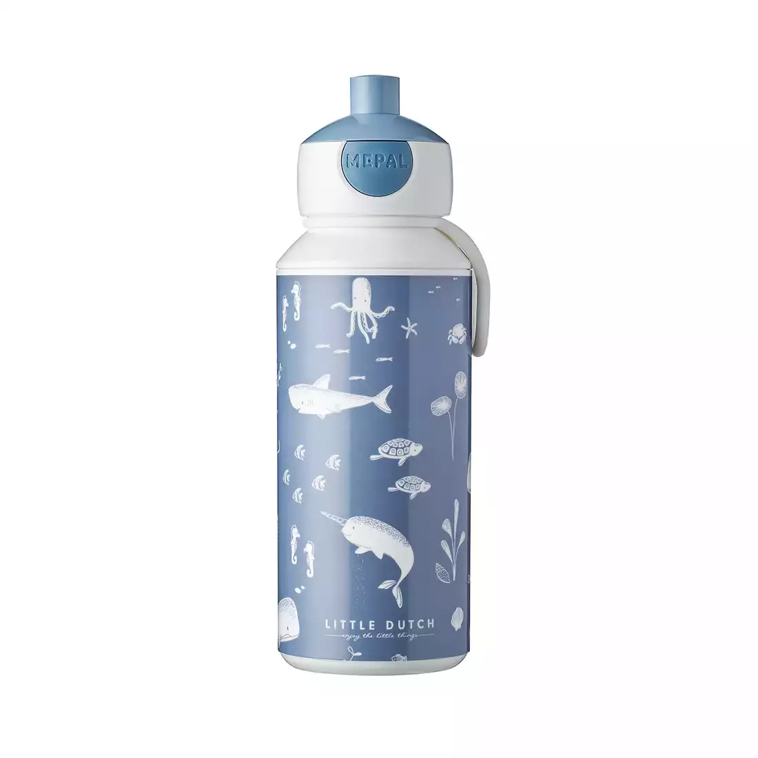 MEPAL CAMPUS POP UP trinkflasche für Kinder 400 ml, ocean