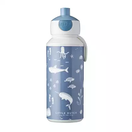 MEPAL CAMPUS POP UP trinkflasche für Kinder 400 ml, ocean