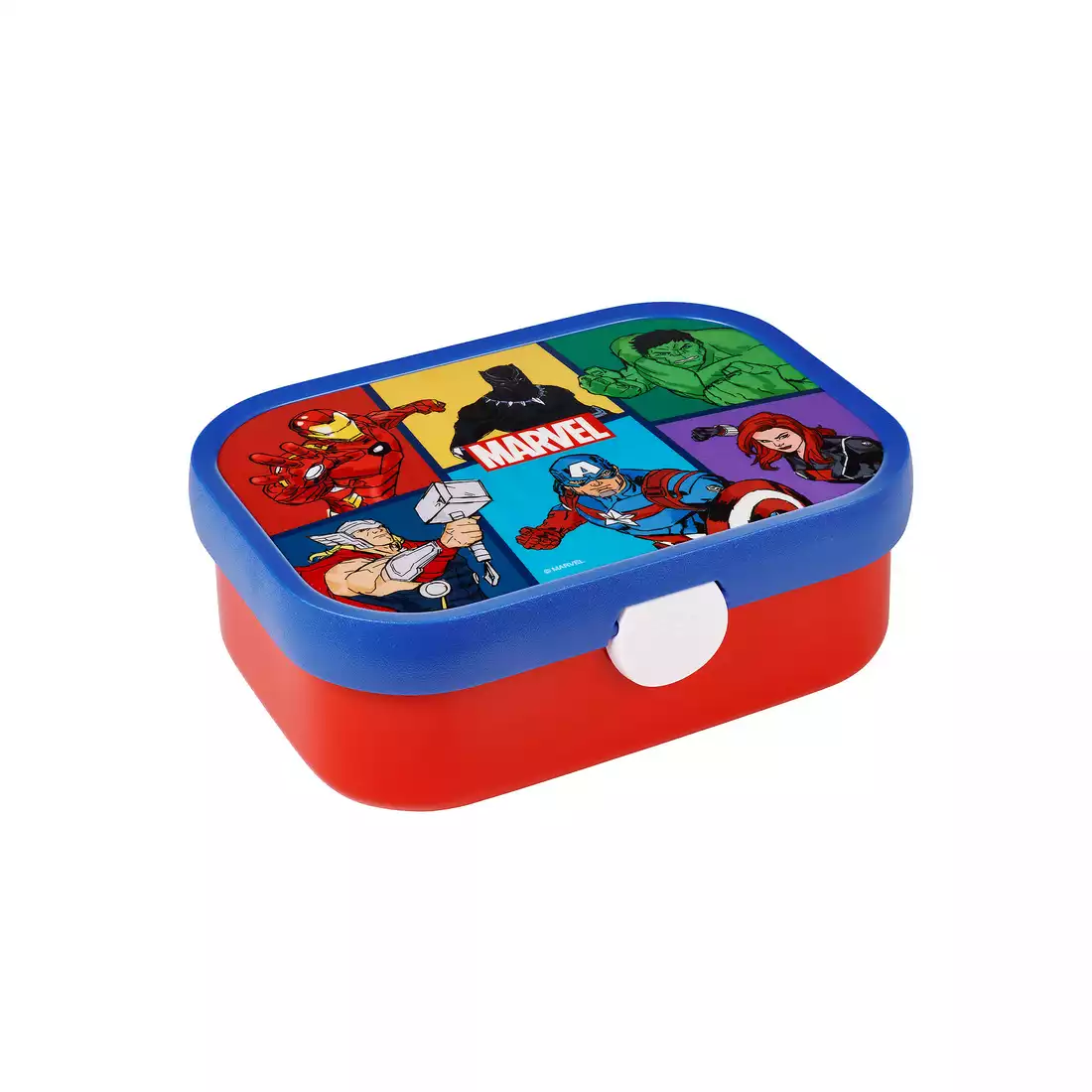Mepal Campus Avengers Kinder-lunchbox, rot und marineblau