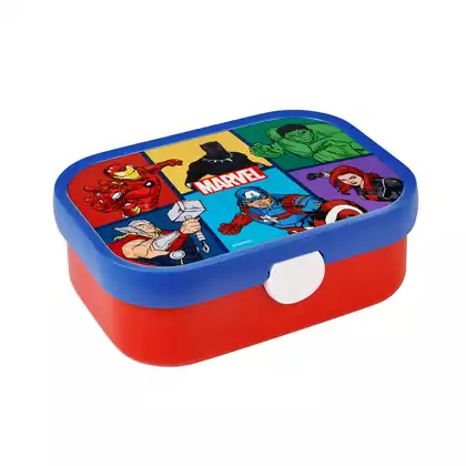 Mepal Campus Avengers Kinder-lunchbox, rot und marineblau