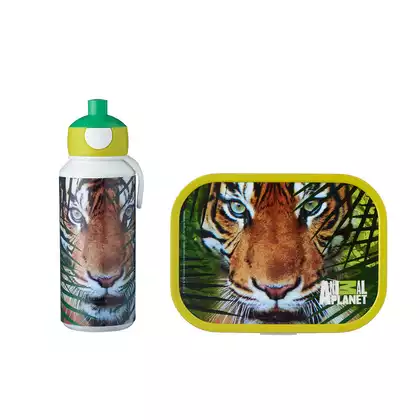 Mepal Campus Lunch set Animal Planet Tiger Kinderset Wasserflasche + Lunchbox