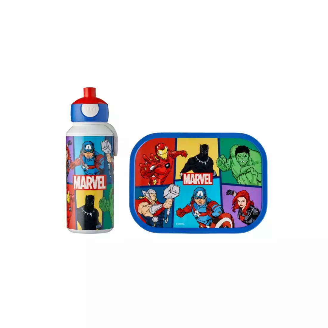 Mepal Campus Lunch set Avengers Kinderset Wasserflasche + Lunchbox