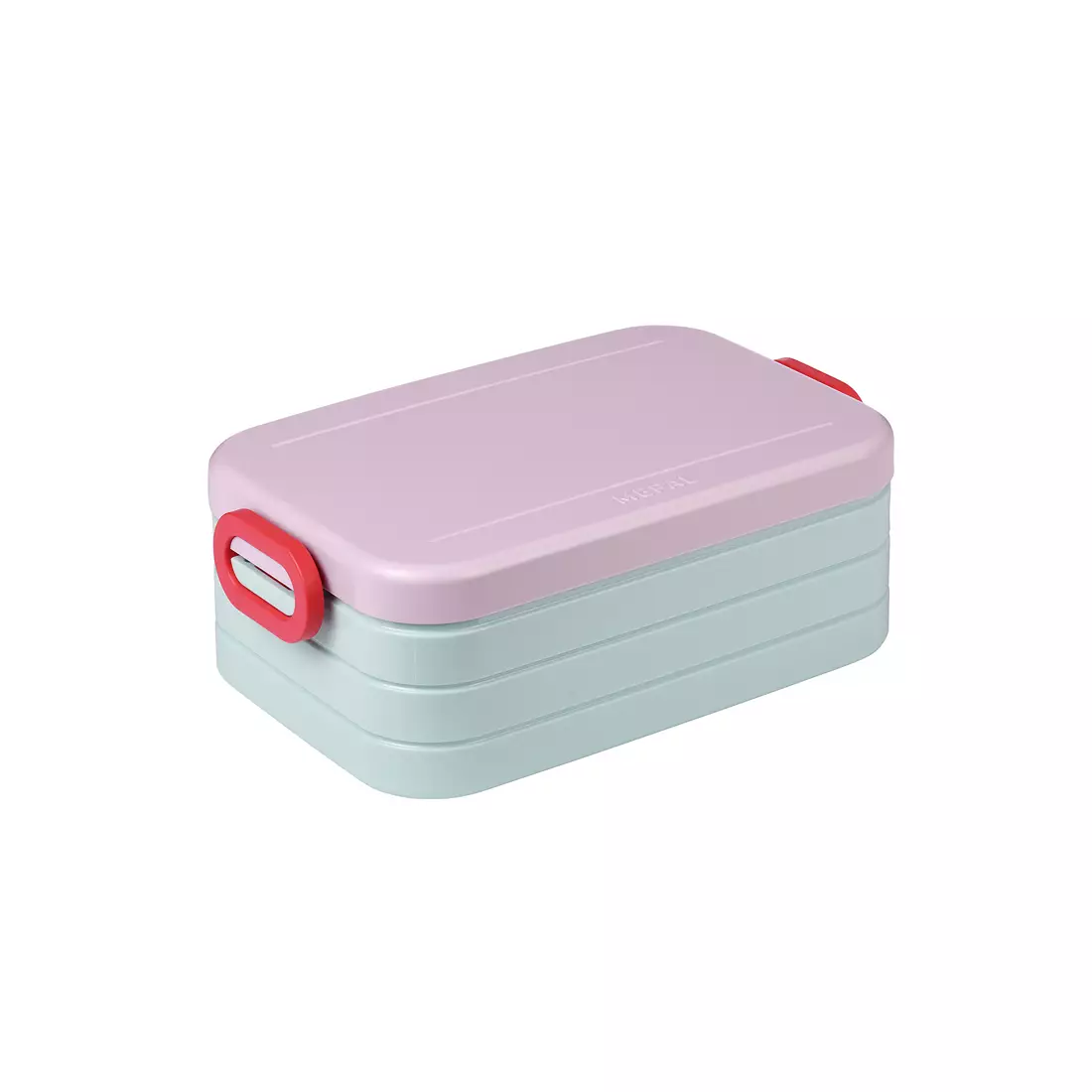 Mepal Take a Break Bento midi Strawberry Vibe lunchbox, mint-rosa