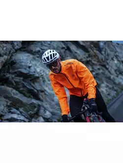 ROGELLI CORE Fahrrad Regenjacke für Herren Orange