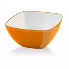 VALLI DESIGN LIVIO acrylschale quadratisch, orange