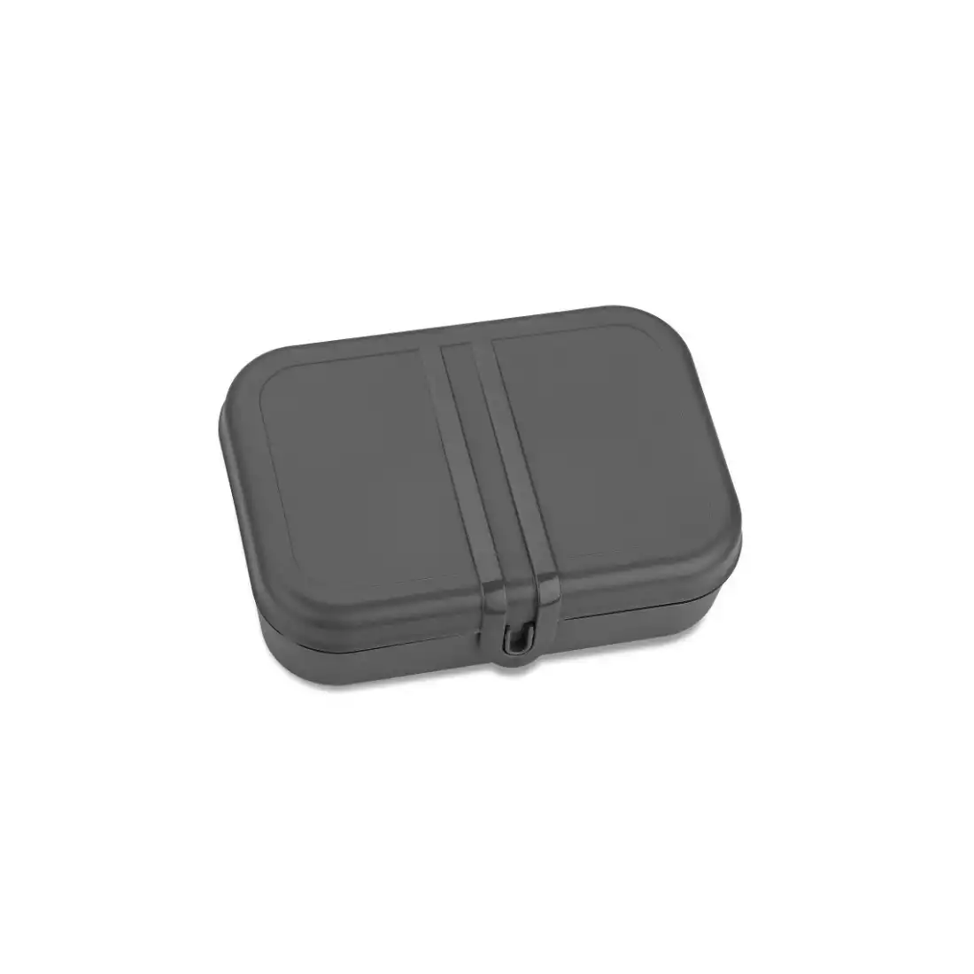 Koziol Pascal L Nature Ash Gre lunchbox mit Trennzeichen, grau