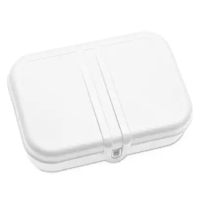 Koziol Pascal L lunchbox mit Trennzeichen, Weiß