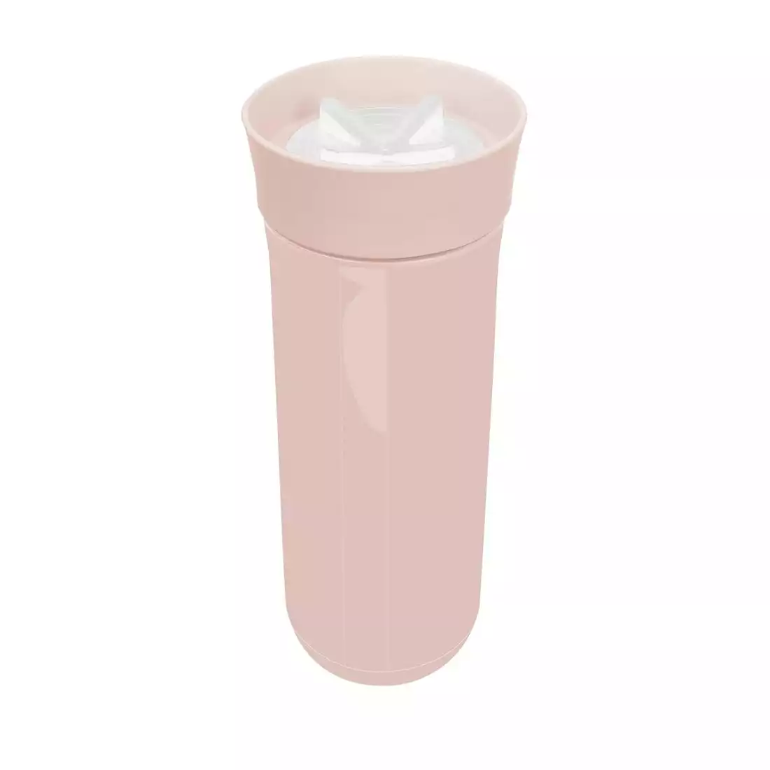 Koziol Safe To Go Wasserflasche - 700 ml, queen pink/white