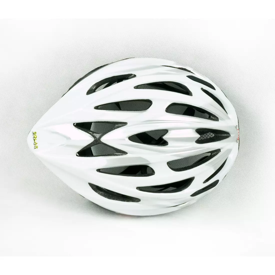 BELL SOLAR – Fahrradhelm, weiß und silberfarben