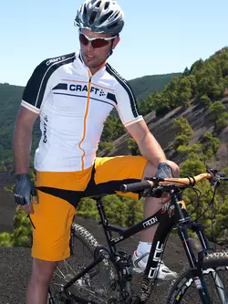 CRAFT Performance Bike Loose Fit Herren Radhose 1900683-2560, Farbe: Orange