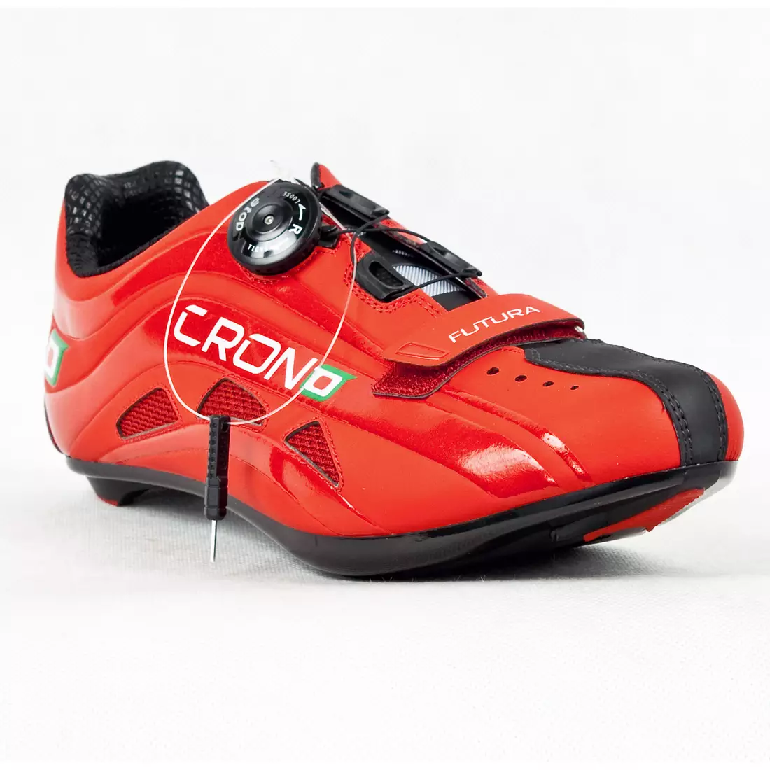 CRONO FUTURA NYLON - Rennradschuhe - Farbe: Rot