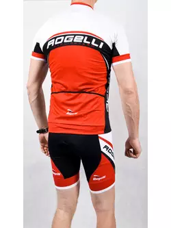 ROGELLI ANCONA – Herren-Trägerhose, schwarz und rot