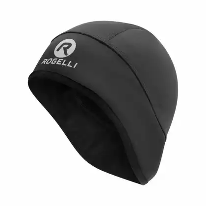 ROGELLI LAZIO - Unterhelmmütze aus Softshell, Farbe: Schwarz