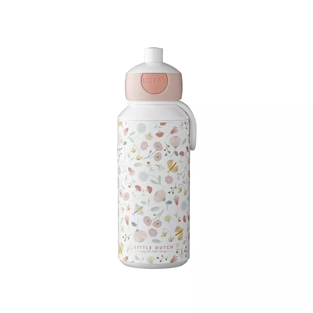 MEPAL POP-UP CAMPUS wasserflasche für kinder 400 ml, flowers &amp; butterflies