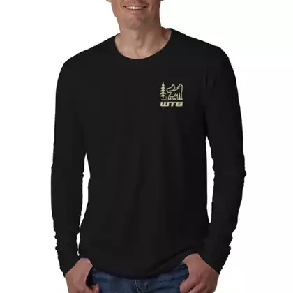 WTB ADVENTURE Langarm-T-Shirt für Herren, Schwarz