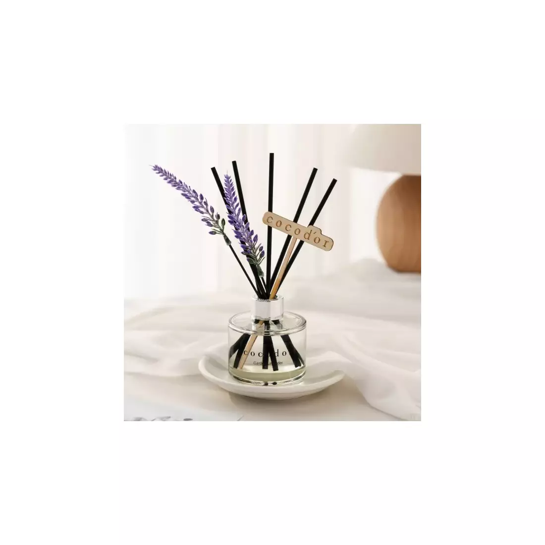 COCODOR aromadiffusor mit stick lavender, pure cotton 120 ml