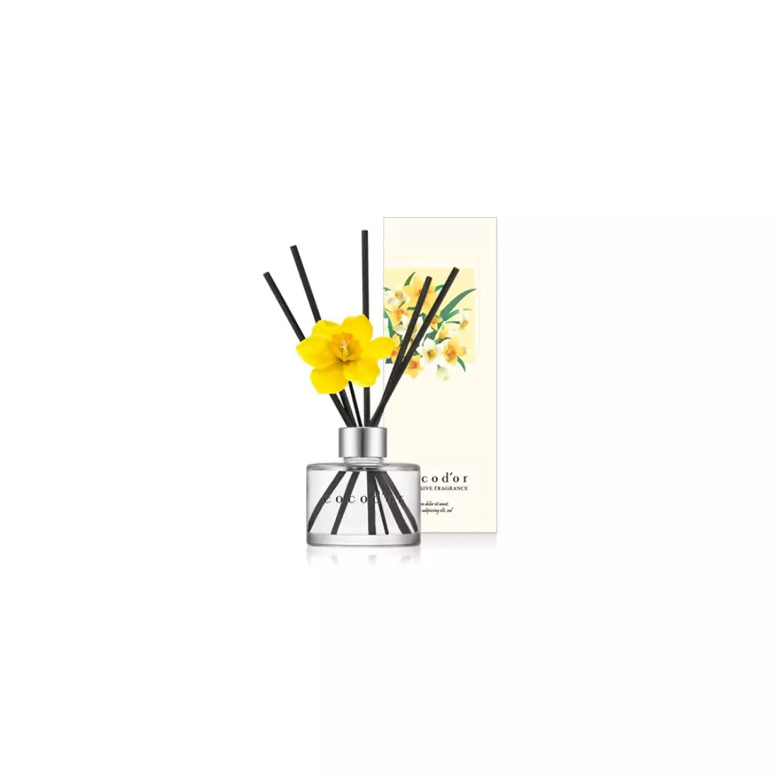 COCODOR aromadiffusor mit sticks daffodil, deep musk 120 ml