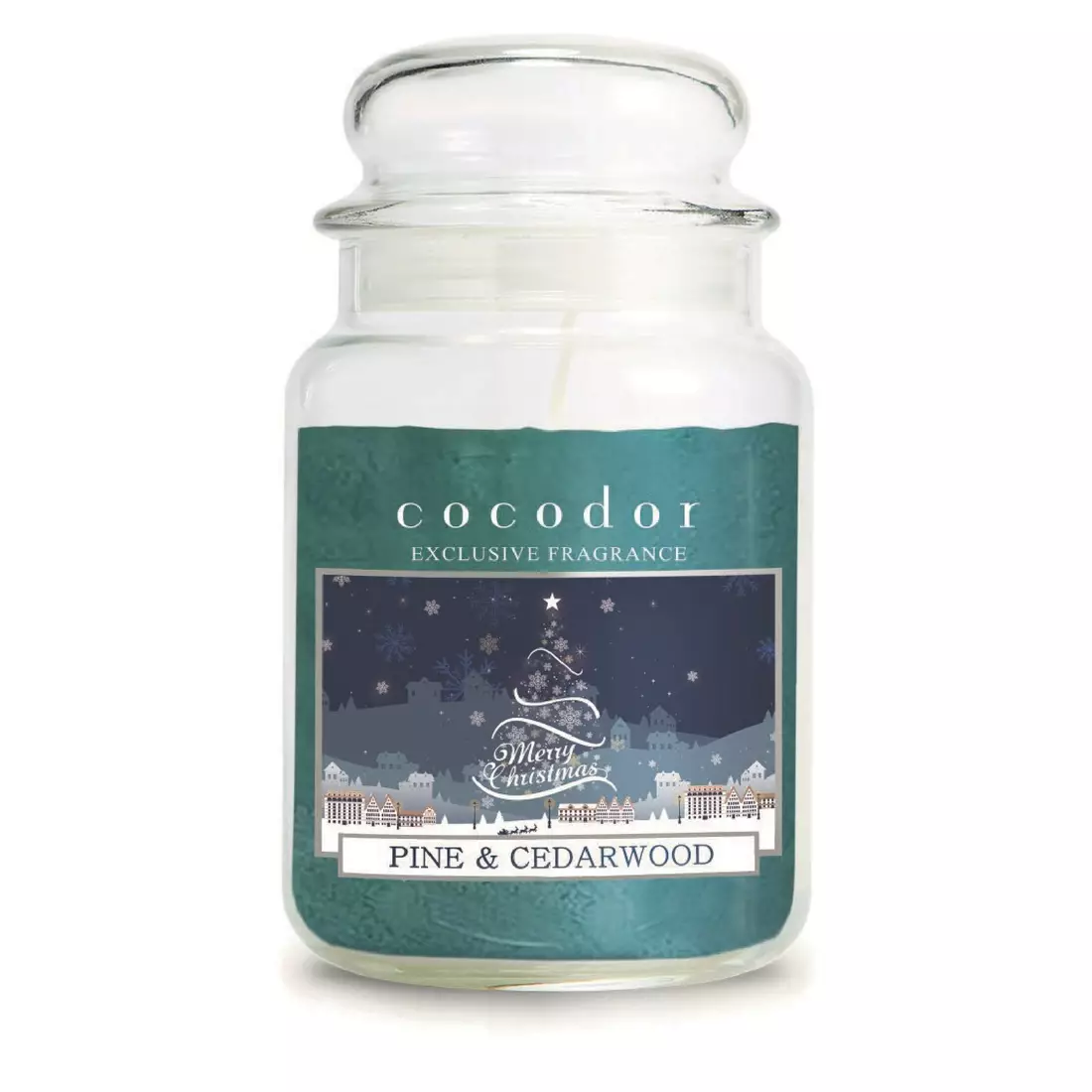 COCODOR duftkerze christmas pine&amp;cedarwood 550 g