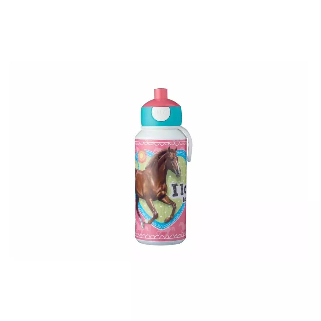 MEPAL POP-UP CAMPUS wasserflasche für kinder 400 ml, my horse