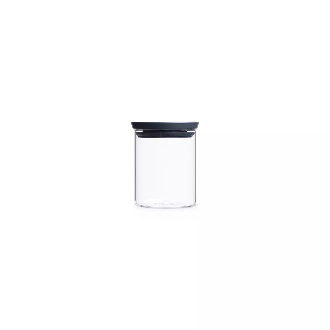 BRABANTIA Glas-Container 0,6L, grau