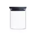BRABANTIA Glas-Container 0,6L, grau