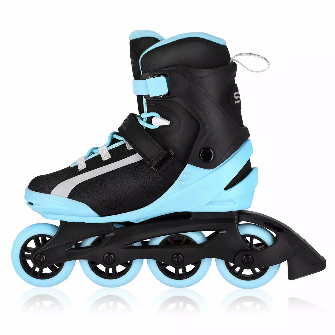 SPOKEY MrsFIT Damen-Inline-Skates, blau und schwarz